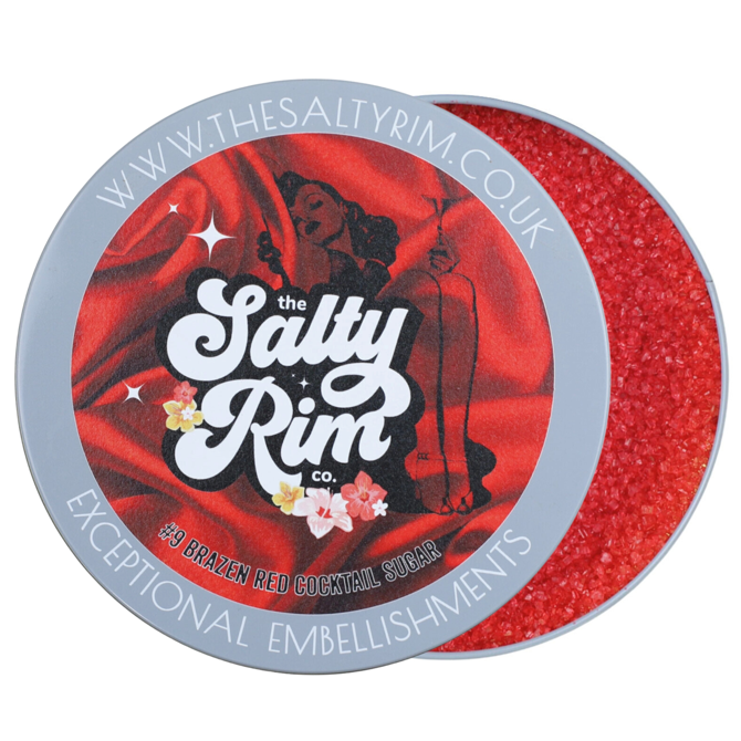 Brazen Red Cocktail Sugar 100g