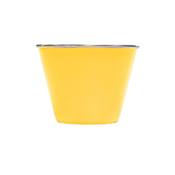 Midas Stainless Steel Yellow Round Ramekin 12oz