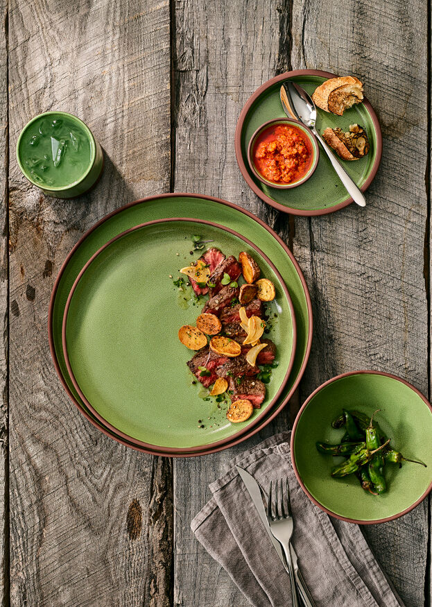 Spice Cardamom Deep Plate 16 x 3cm 28.5cl (6 3/8 x 1 1/8" 10oz) Box of 12