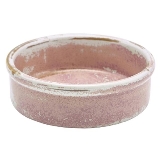 Terra Porcelain Rose Tapas Dish 10cm 10 x 3cm (Dia x H) - 17cl/6oz Box of 12