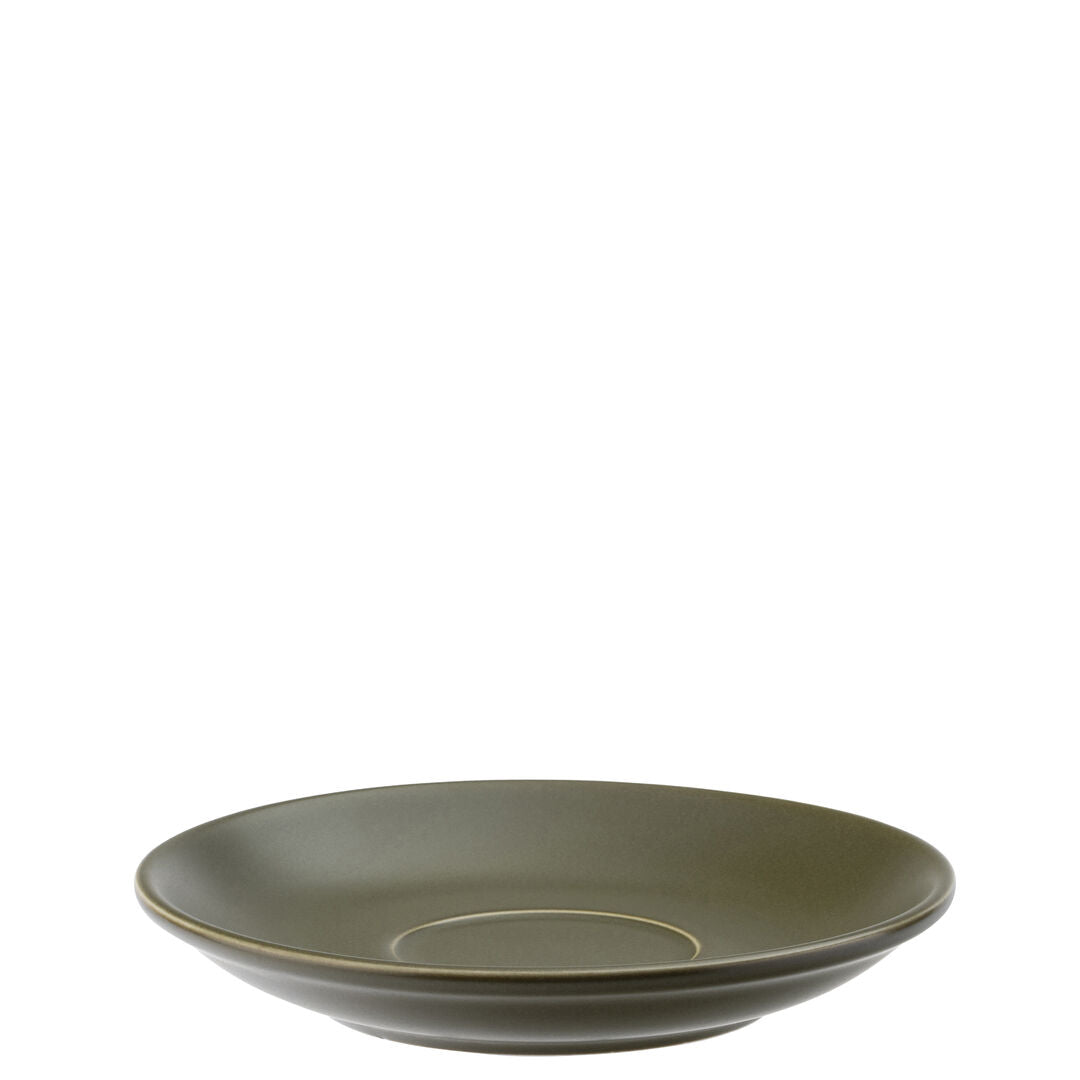 Barista Matt Olive Saucer 5.5" (14.5cm) Box of 12