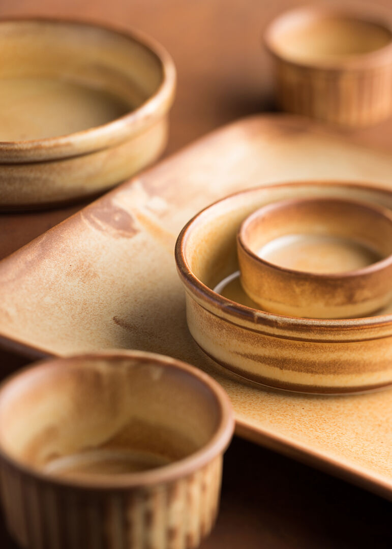 Murra Honey Walled Dip Pot 3" (8cm) box of 6