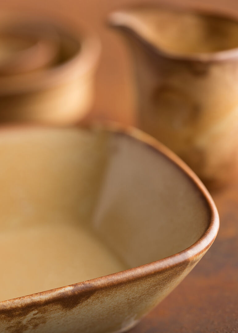 Murra Honey Walled Dip Pot 3" (8cm) box of 6