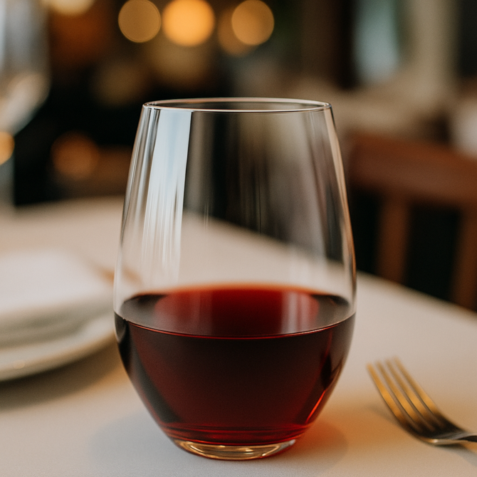 Essence Pinot Stemless Wine Glass 19.7oz / 560ml Box of 6