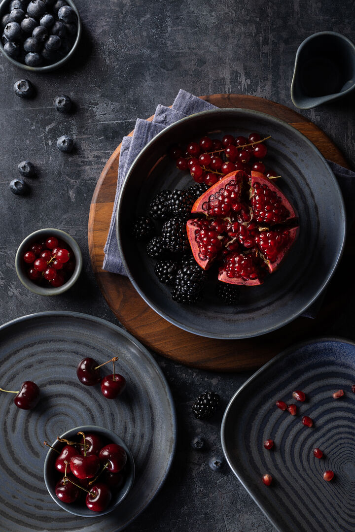 Circus Denim Walled Dip Pot 3" (8cm) Box of 6