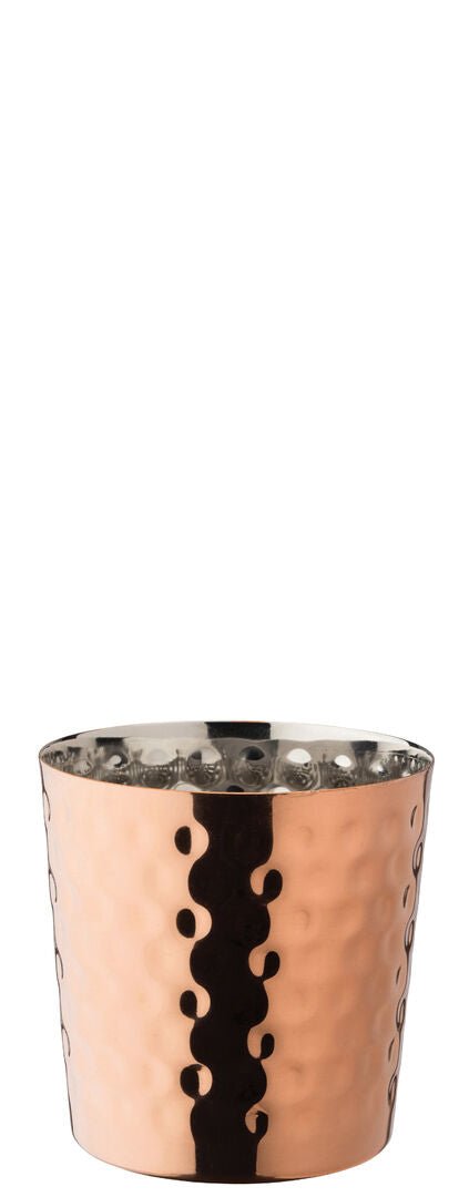Copper Hammered Cup 3.5'' (9cm) Pack of 12