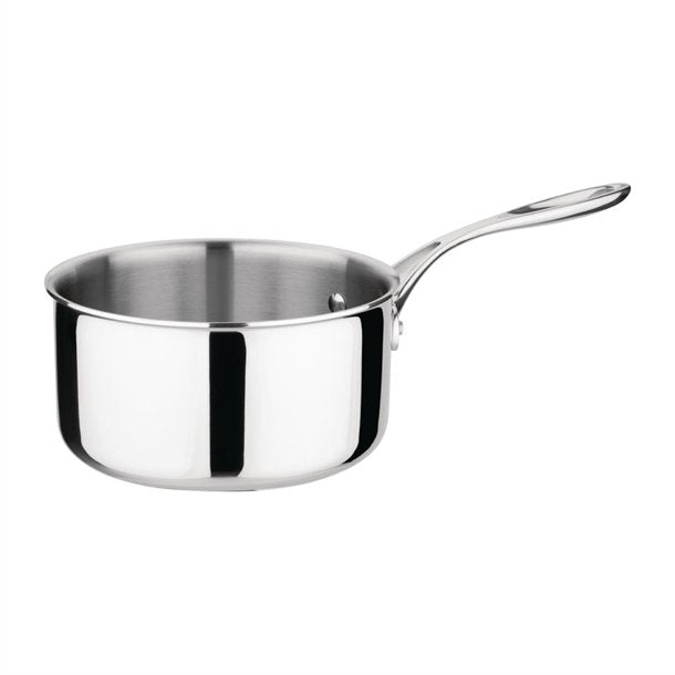 Vogue Tri-wall Saucepan St/St 180x95mm 2.4Ltr