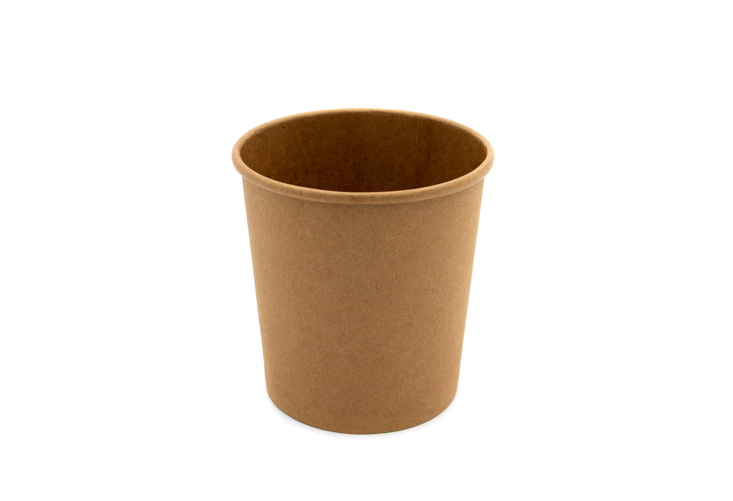 16oz Kraft Paper Soup Containerr Pack of 500 - 98mm dia / 75mm height height (Lid 2130017Q)