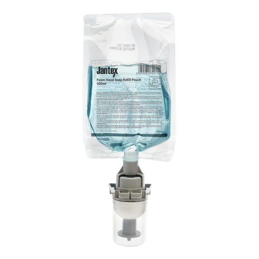 Jantex Foam Hand Soap Refill Pouch 500ml Fits (FU374)