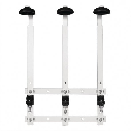 Beaumont 3-Bottle Wall Rack - 318(H)x230(W)mm. Holds 3x 70cl/1Ltr bottles