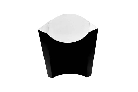 Standard Black Compostable Chip Scoop Case of 500 - W 25 x D 31 x H 18