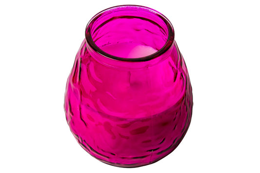 70 Hour Fuchsia Low Boy Candle Pack of 12