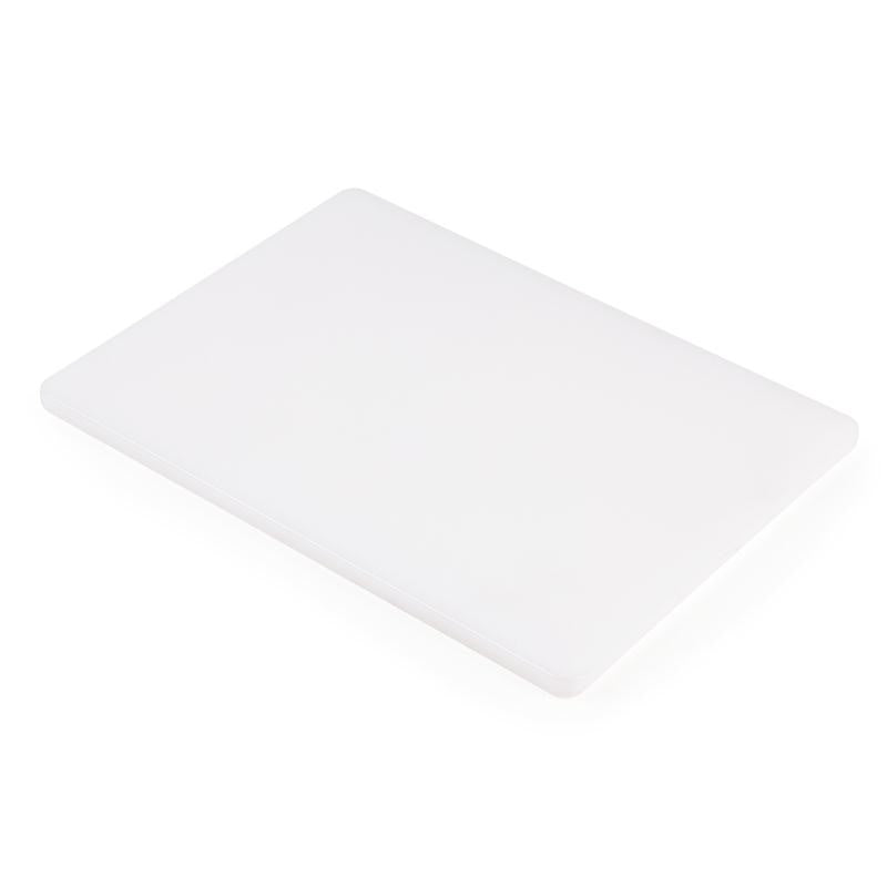 Hygiplas Low Density White Chopping Board Small 305x229x12mm Bar Fruit