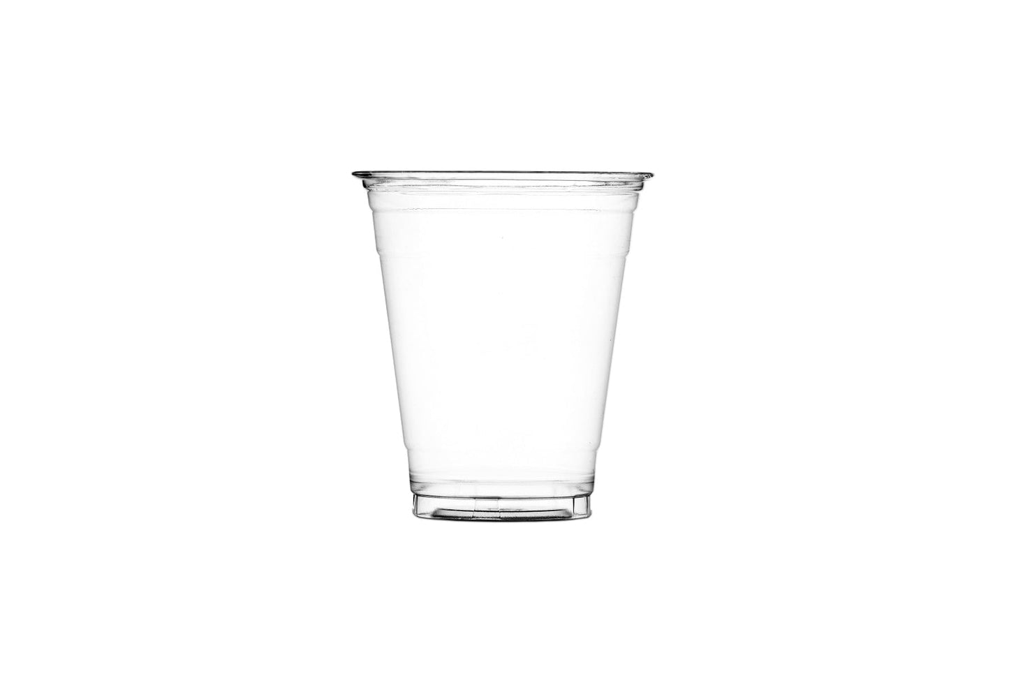 12oz RPET Clear Smoothie Cup & Dome Lid for Smoothie Cup PET (91mm/to fit 10-16oz) Clear Pack of 500