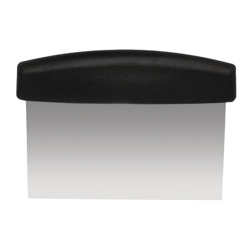 Vogue Scottish Dough Scraper Size: 149(W)mm. Material: Metal
