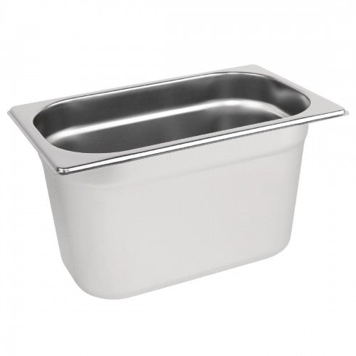 Vogue Stainless Steel 1/4 Gastronorm Tray 150mm