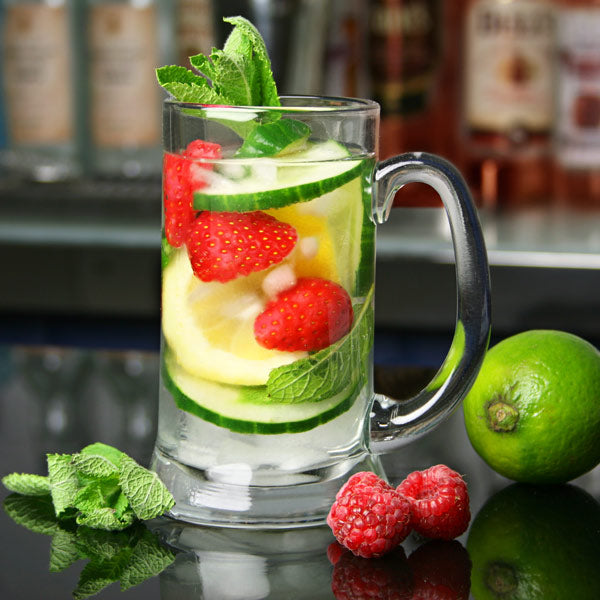 Icon Half Pint Glass Tankards 10oz / 280ml (Pack of 6)