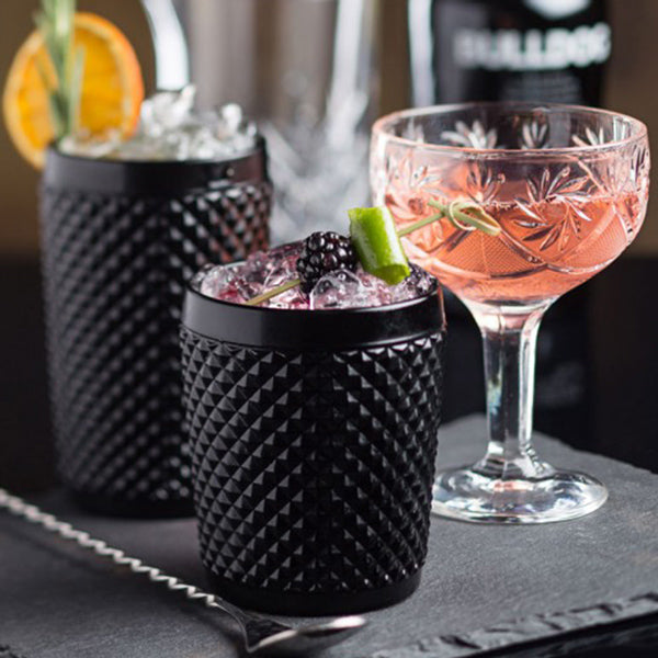 Dante Onyx Double Old Fashioned Tumblers 12oz / 350ml x 6