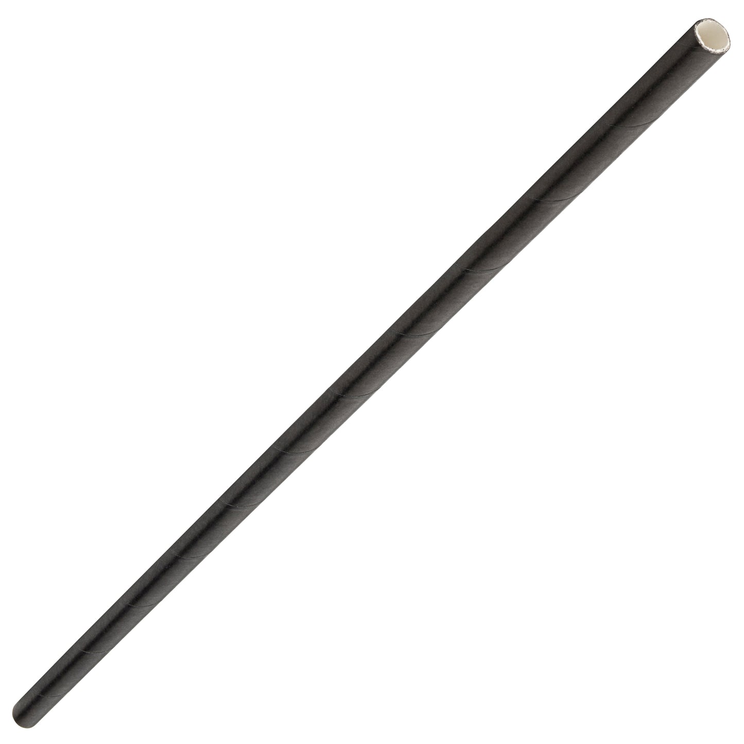 Paper Bottle Straws Black 10.5inch x 250