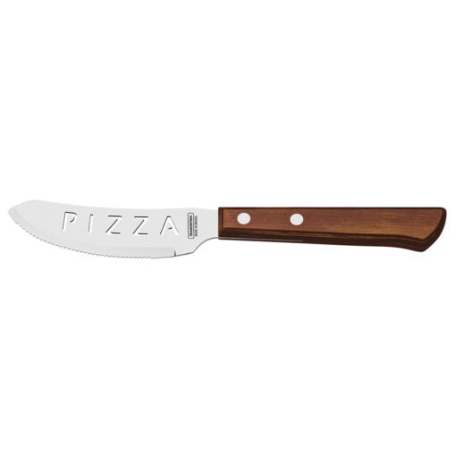 4" Pizza Knife Brown Handle Box of 12