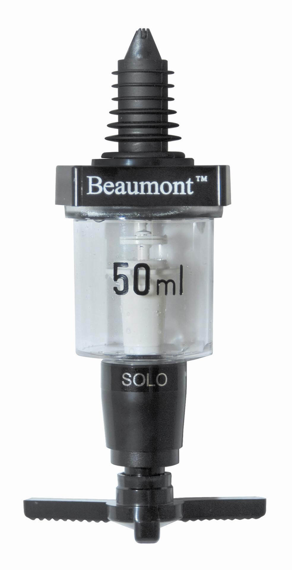 Beaumont Spirit Optic Dispenser Stamped 50ml - 50ml. Government stamped