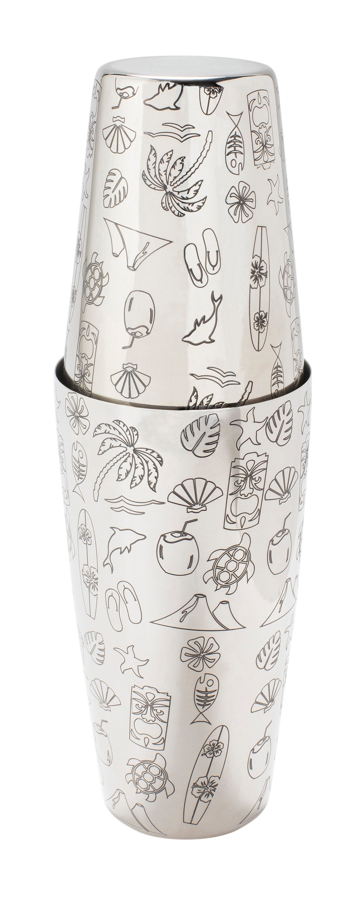 Tom Dyers's Tiki Tin on Tin Cocktail Shaker