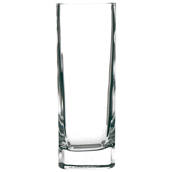 Strauss Square Base Hiball Glasses 8.8oz / 250ml Box of 6