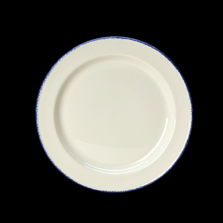 DAPPLE BLUE PLATE 10" x24