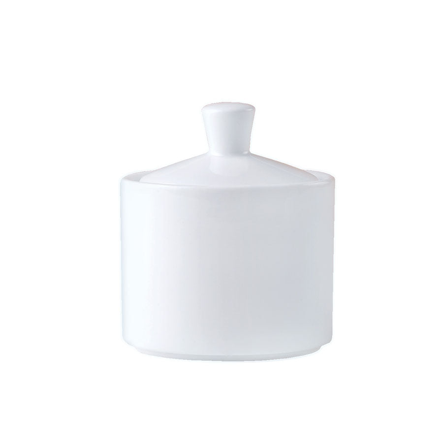 MONACO WHITE VOGUE SUGAR POT x6