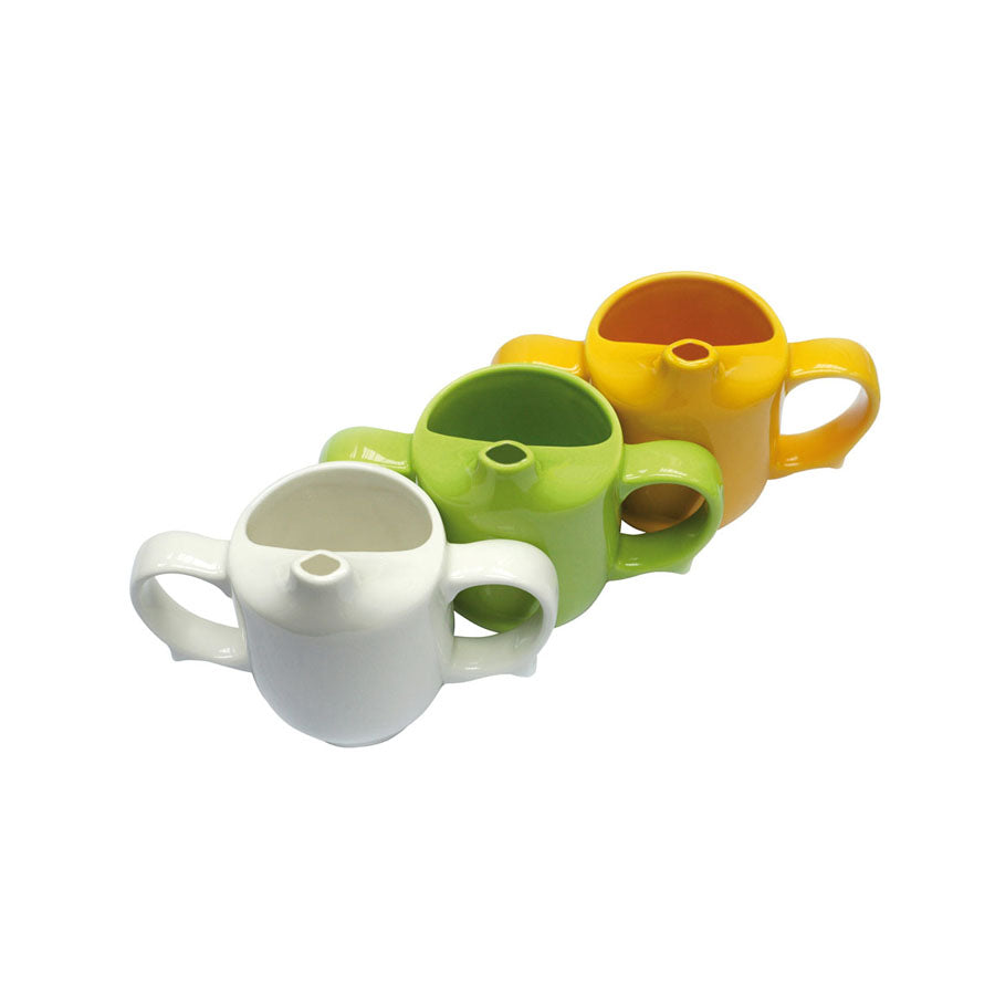 DIGNITY FEEDER CUP 2 HANDLED WHITE