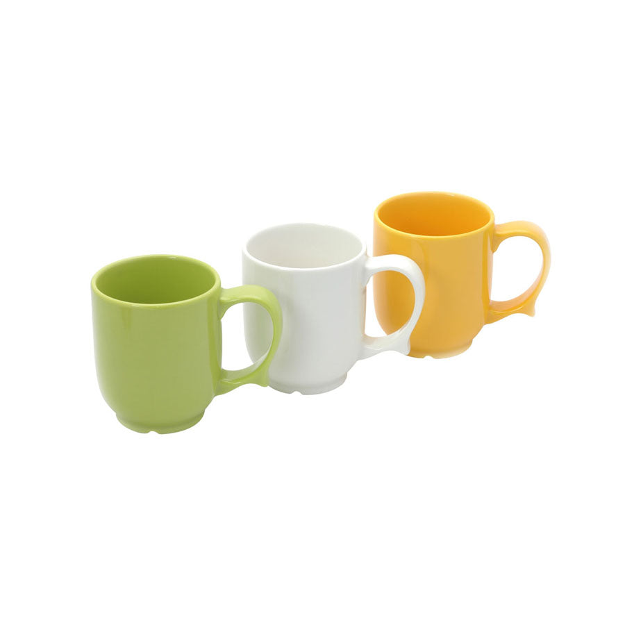 DIGNITY 1 HANDLED MUG GREEN
