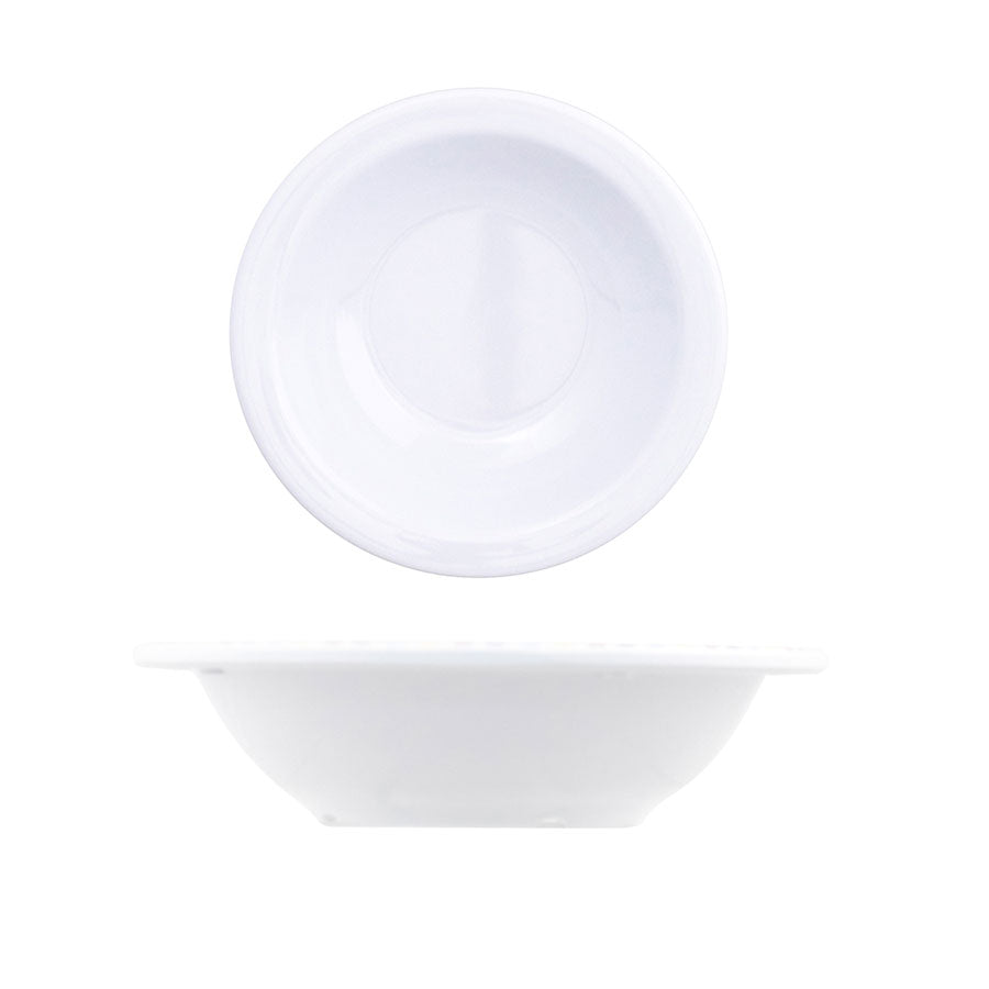 MELAMINE CEREAL BOWL WHITE 6" 15CM x48