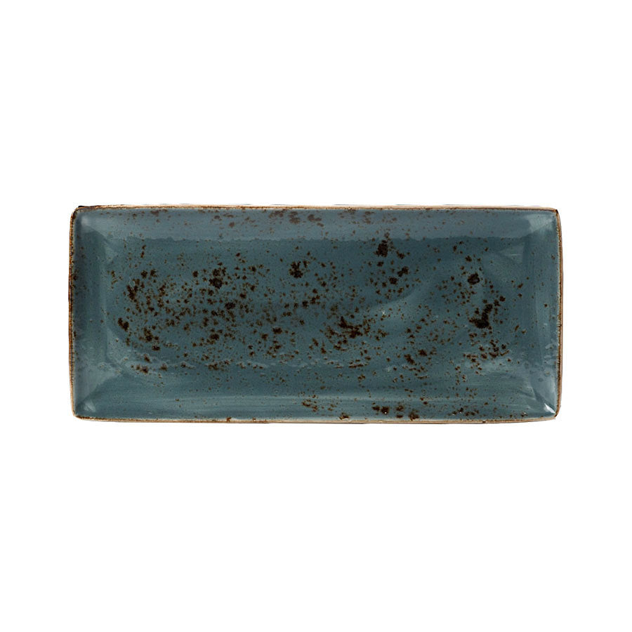 CRAFT RECTANGLE FOUR 37X16.5CM BLUE x6