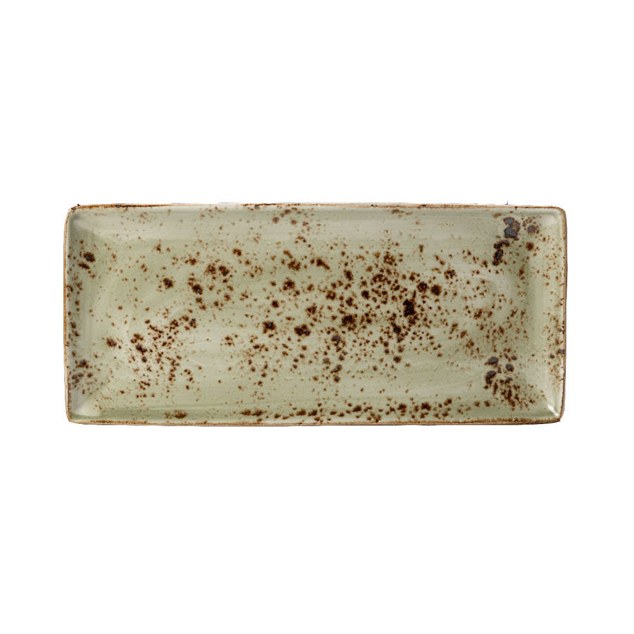 CRAFT RECTANGLE FOUR 37X16.5CM GREEN x6