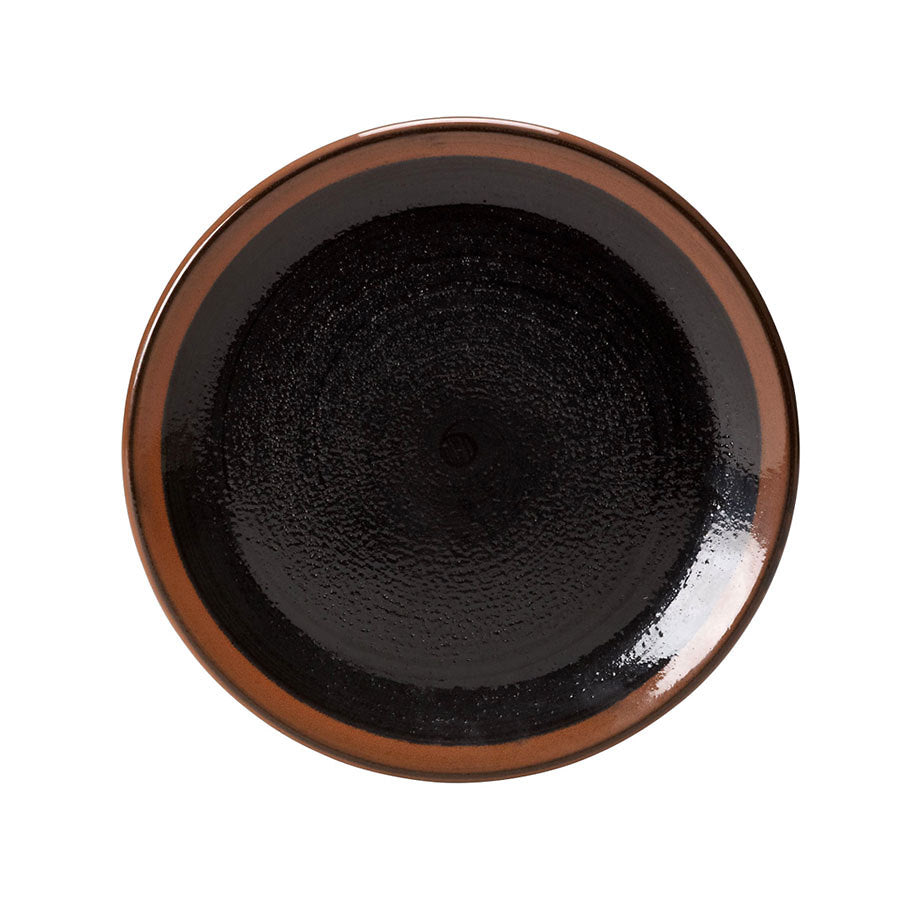 KOTO PLATE COUPE 8" 20.25CM BLACK NR x24