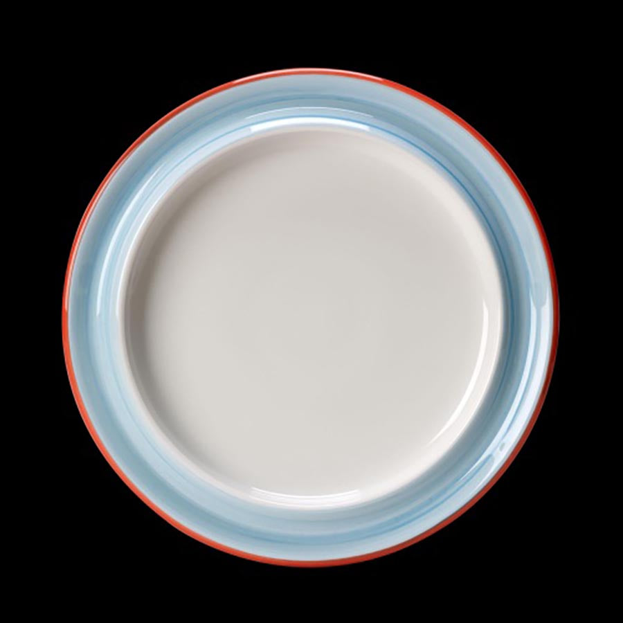 FREEDOM PLATE 10" 25CM BLUE NR x6