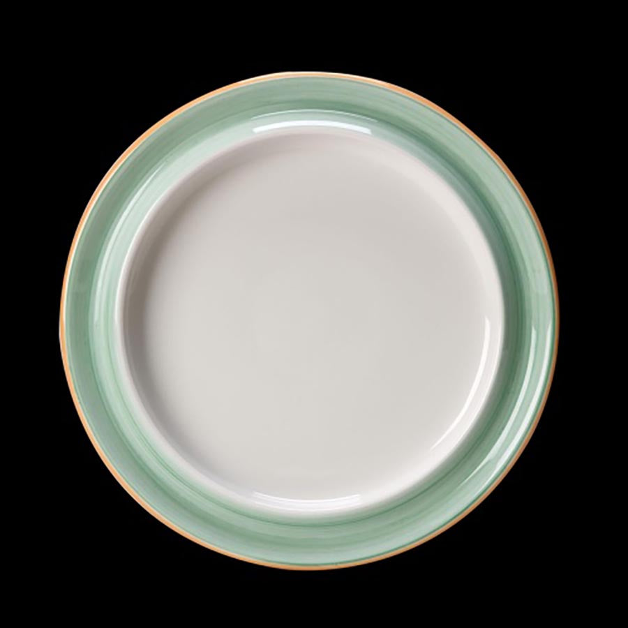 FREEDOM PLATE 10" 25CM GREEN NR x6