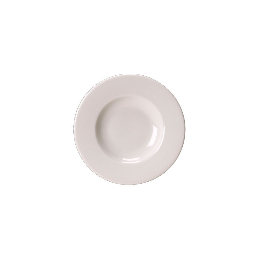 ROCOCO CAN SAUCER 12CM 4 5/8OZ WHITE NR x36