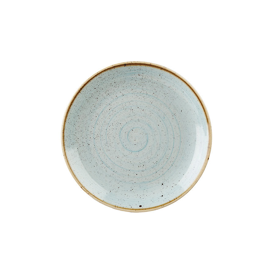 STONECAST DUCK EGG EVOLVE PLATE 26CM x12
