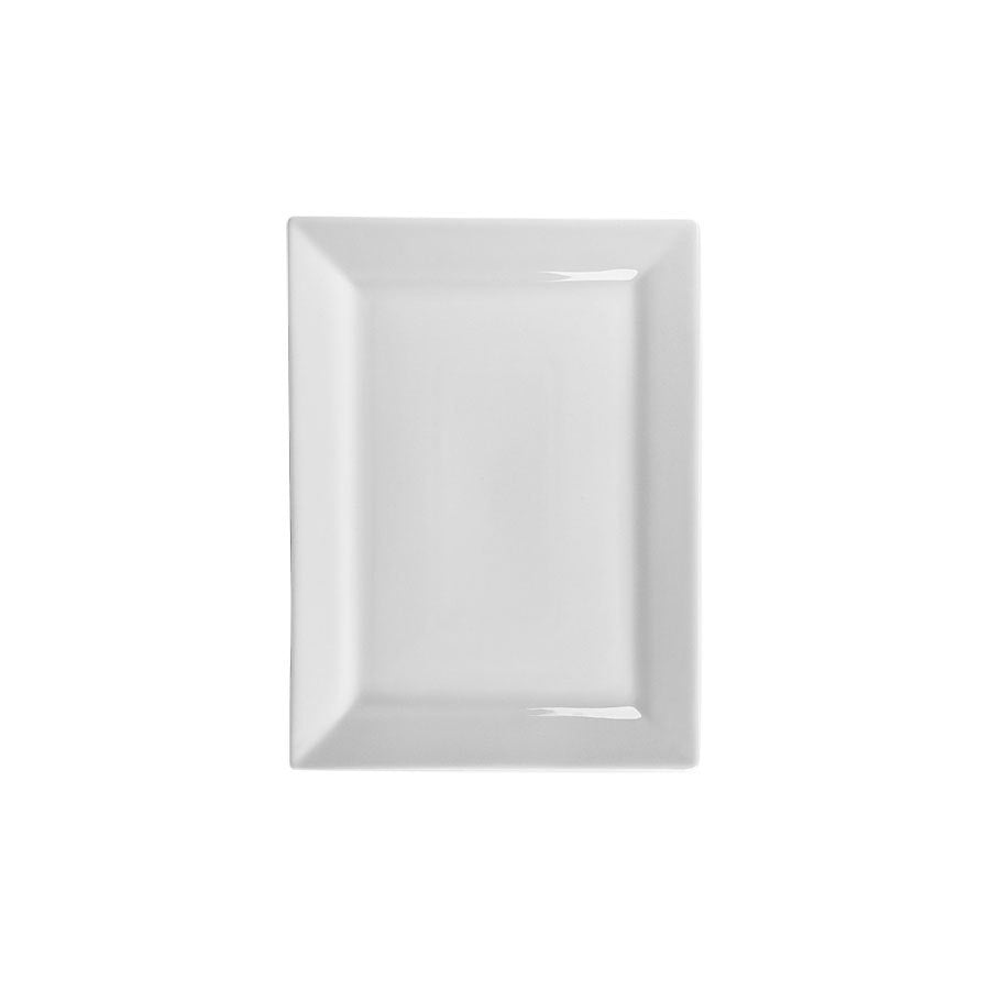 SUPERWHITE RECT PLATE 12X9" WHITE x3