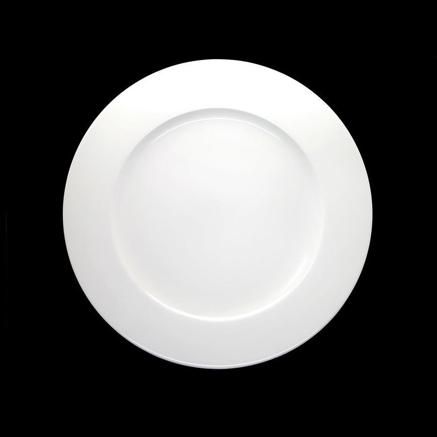 CREME MONET RIM PLATE 10 5/8" 27CM x12