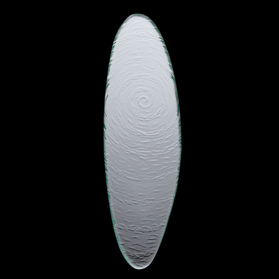 SCAPE OVAL PLATTER 40CM 16", CLEAR x6
