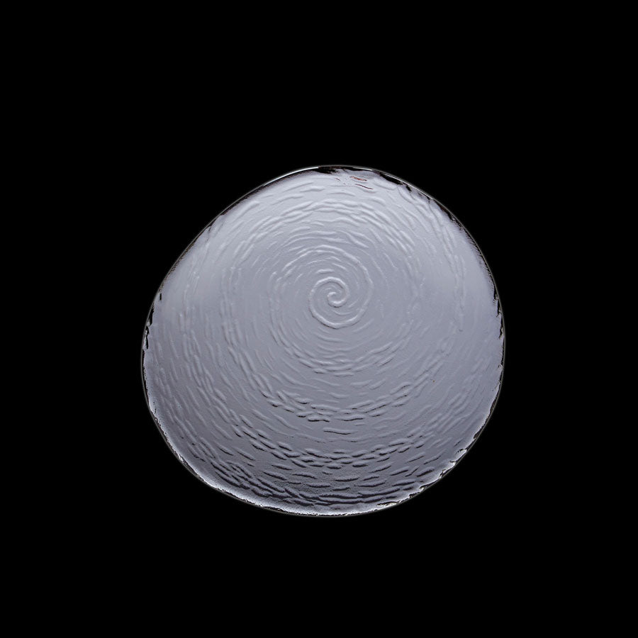 SCAPE ROUND PLATTER 25CM 10", SMOKED x12