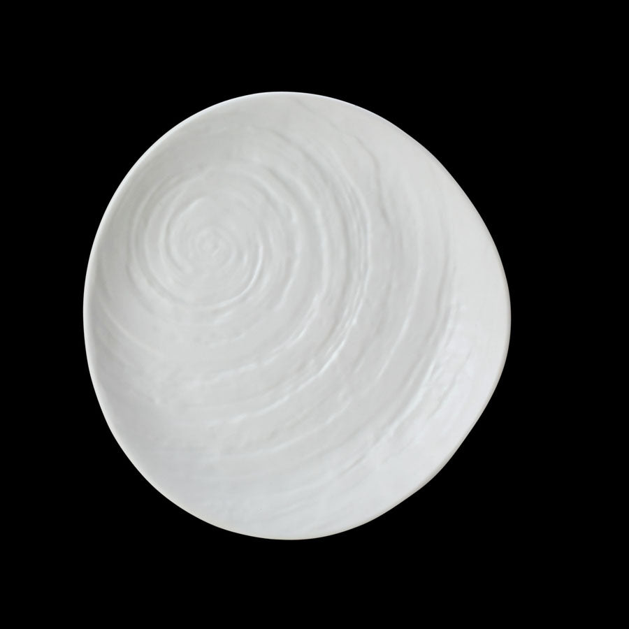 SCAPE PLATE 28CM DIA 11" WHITE x6