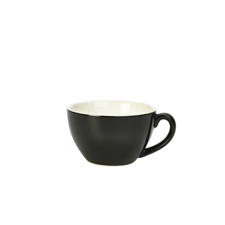 ROYAL GENWARE BOWL SHAPED CUP 34CL BLKNR x6