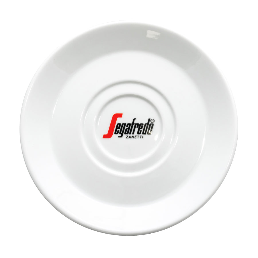 SUPERWHITE SEGAFREDO SAUCER FOR12/16OZNR x6