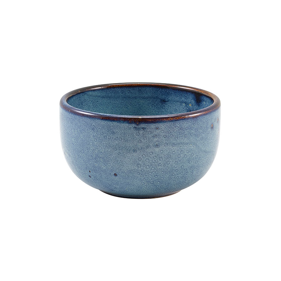 TERRA PORCELAIN AQUA ROUND BOWL 12.5CM x6