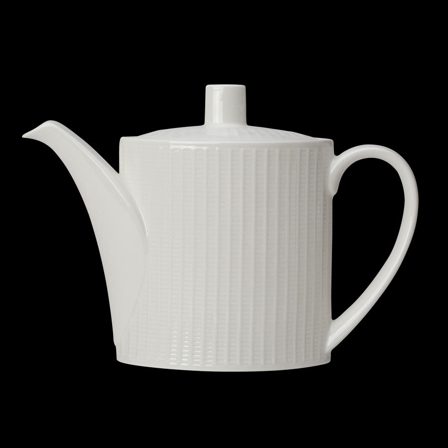 WILLOW BEVERAGE POT 16OZ WHITE x6