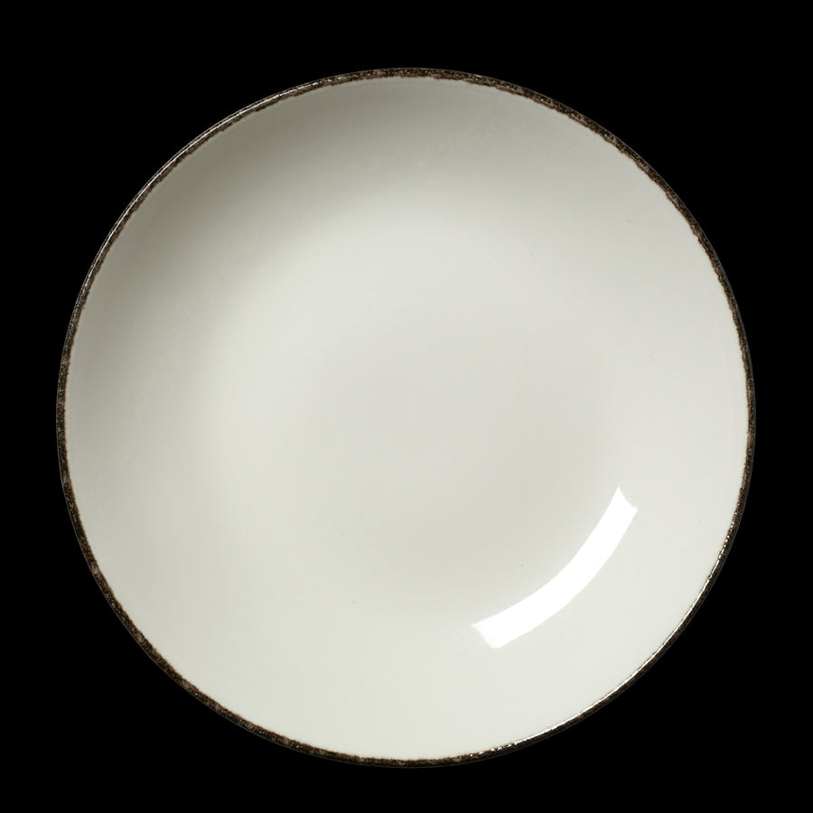 CHARCOAL DAPPLE COUPE BOWL 11 1/2" x6