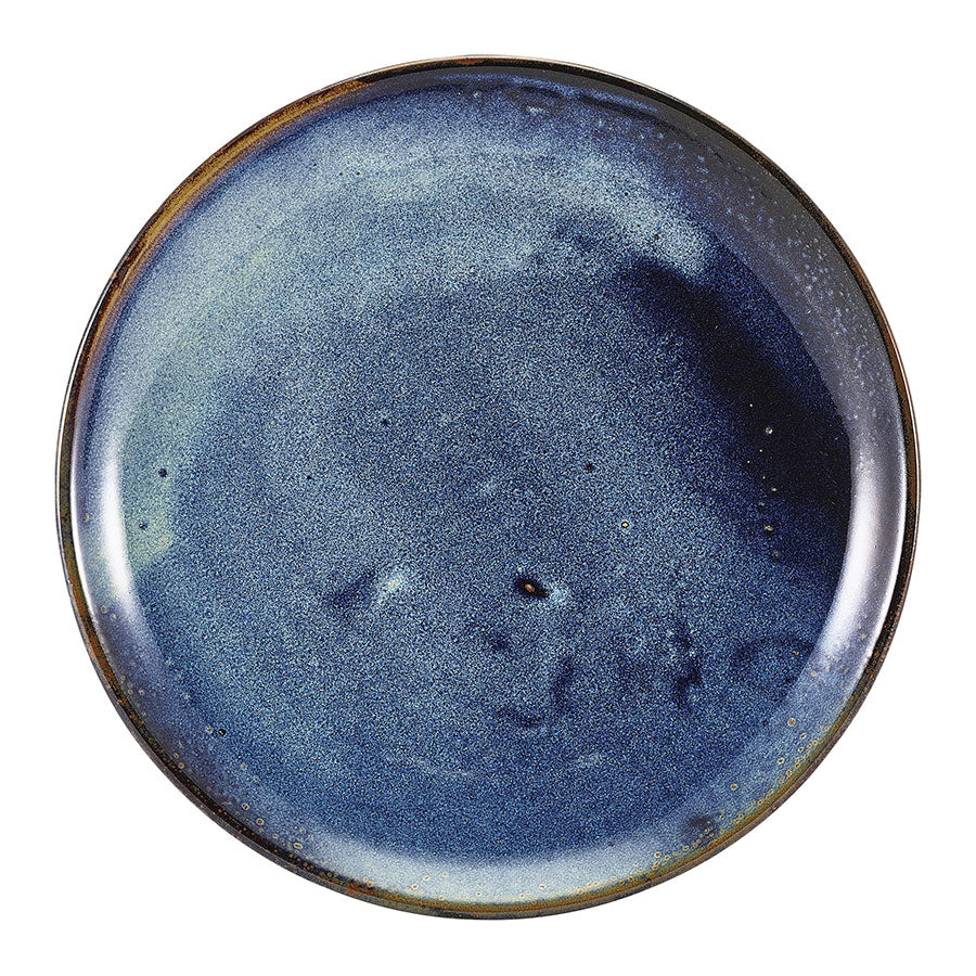 TERRA PORCELAIN AQUA COUPE PLATE 30.5CM x6